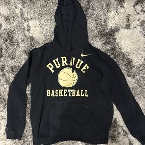 Nike Black Hoodie with Logo